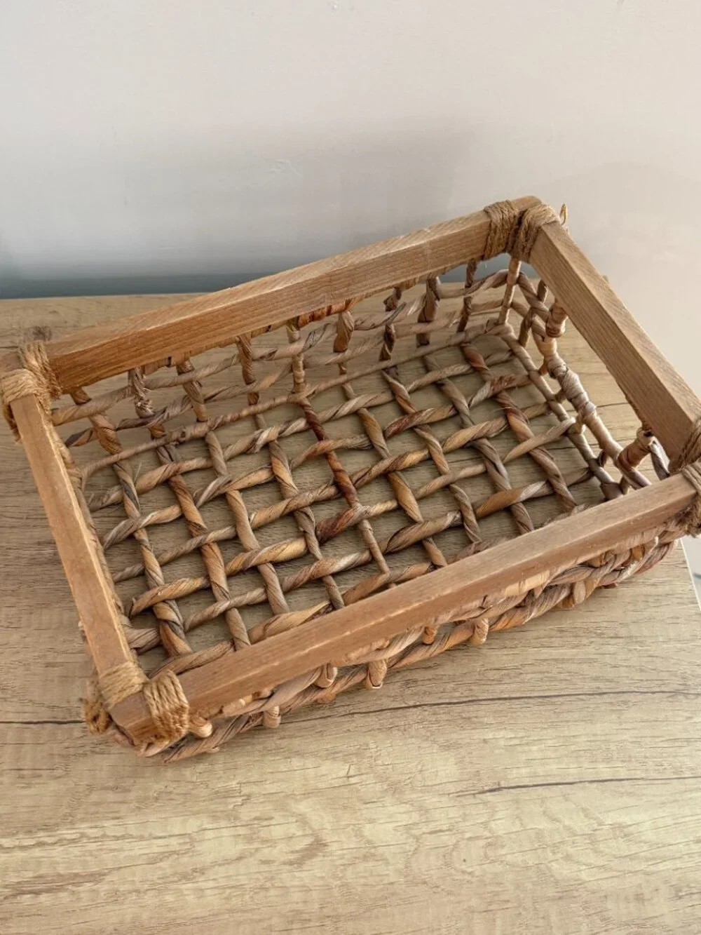 home | small wicker woven storage basket